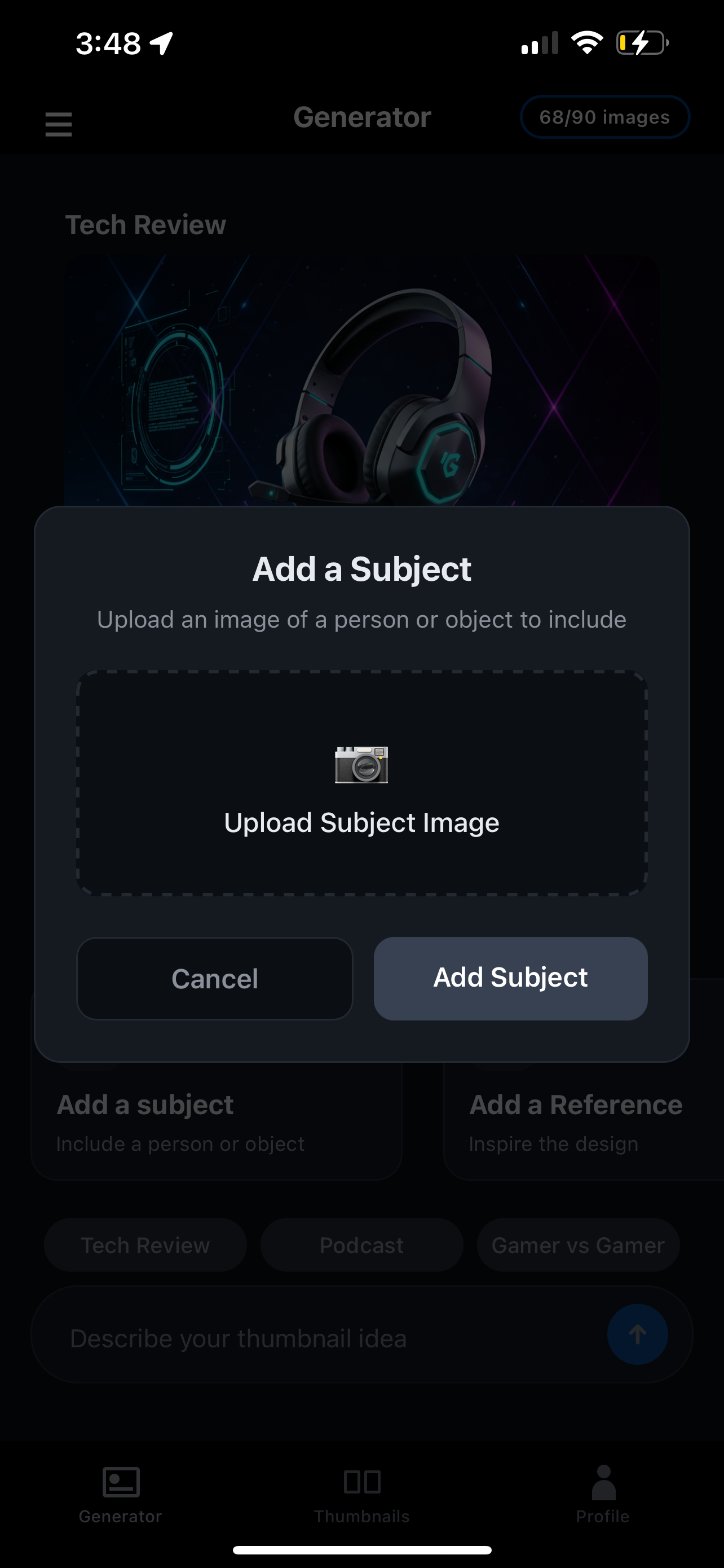 Subject Feature